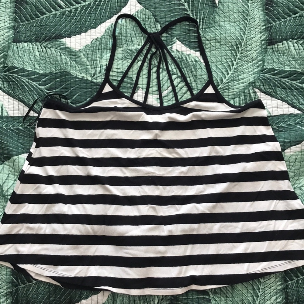 Tank top with back design